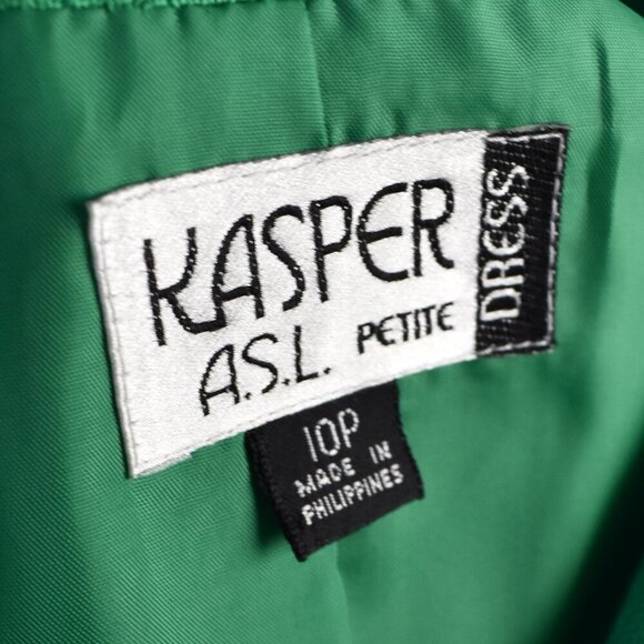 Vintage Kasper Wrap Suit Dress NEW - 10P - Picture 12 of 13